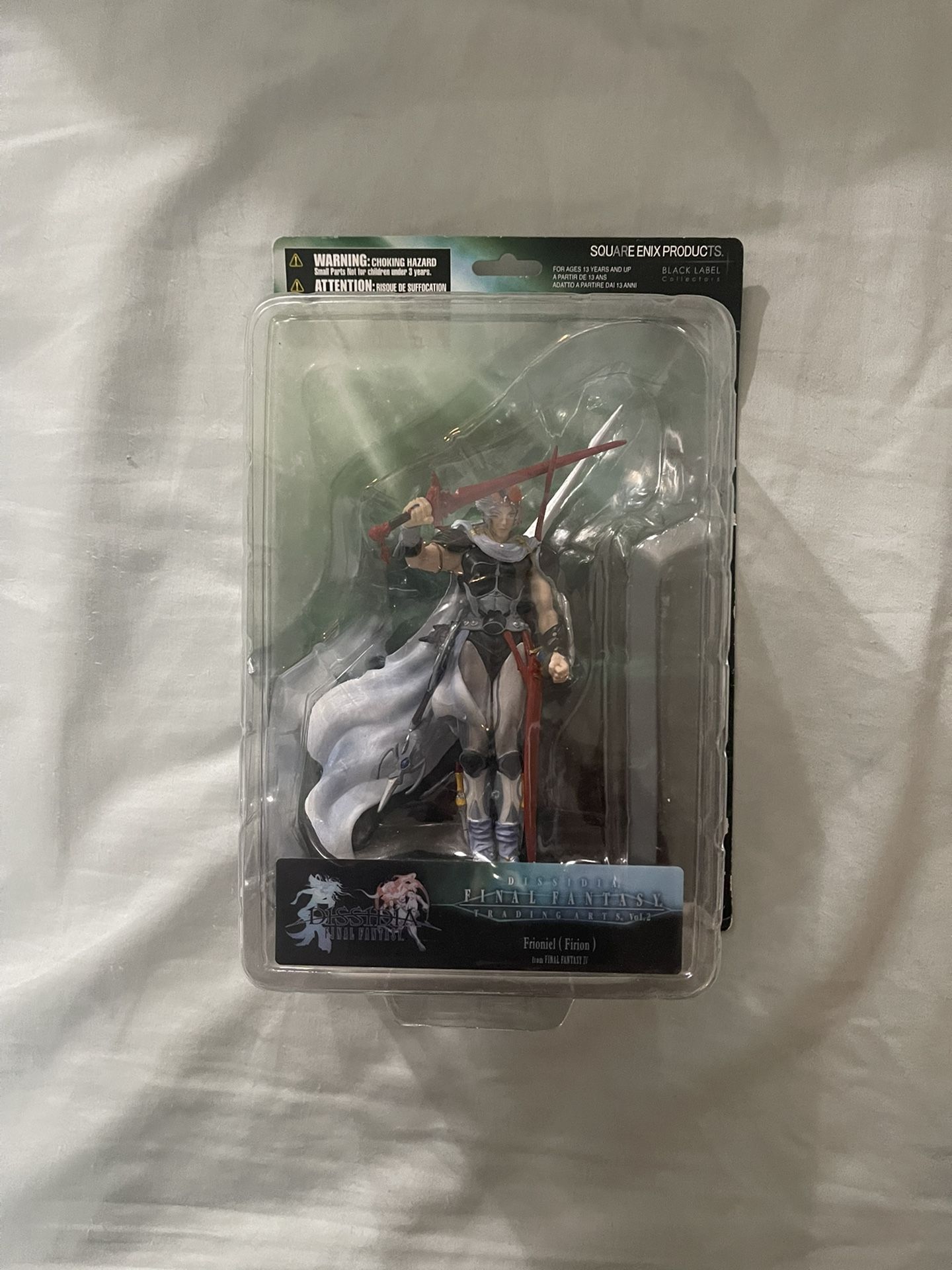 Final Fantasy Dissidia: Frioniel (Firion) Trading Arts Figure *NEW* Backing Separated Off