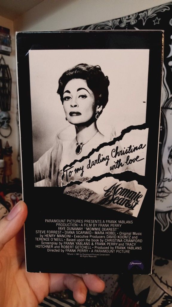 Mommie Dearest VHS