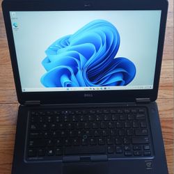 Dell 14 Inch UltraBook Laptop Intel Core i5 8 GB RAM 128 GB SSD 1080P LCD Webcam HDMI Wi-Fi Wireless Windows 11 Professional 