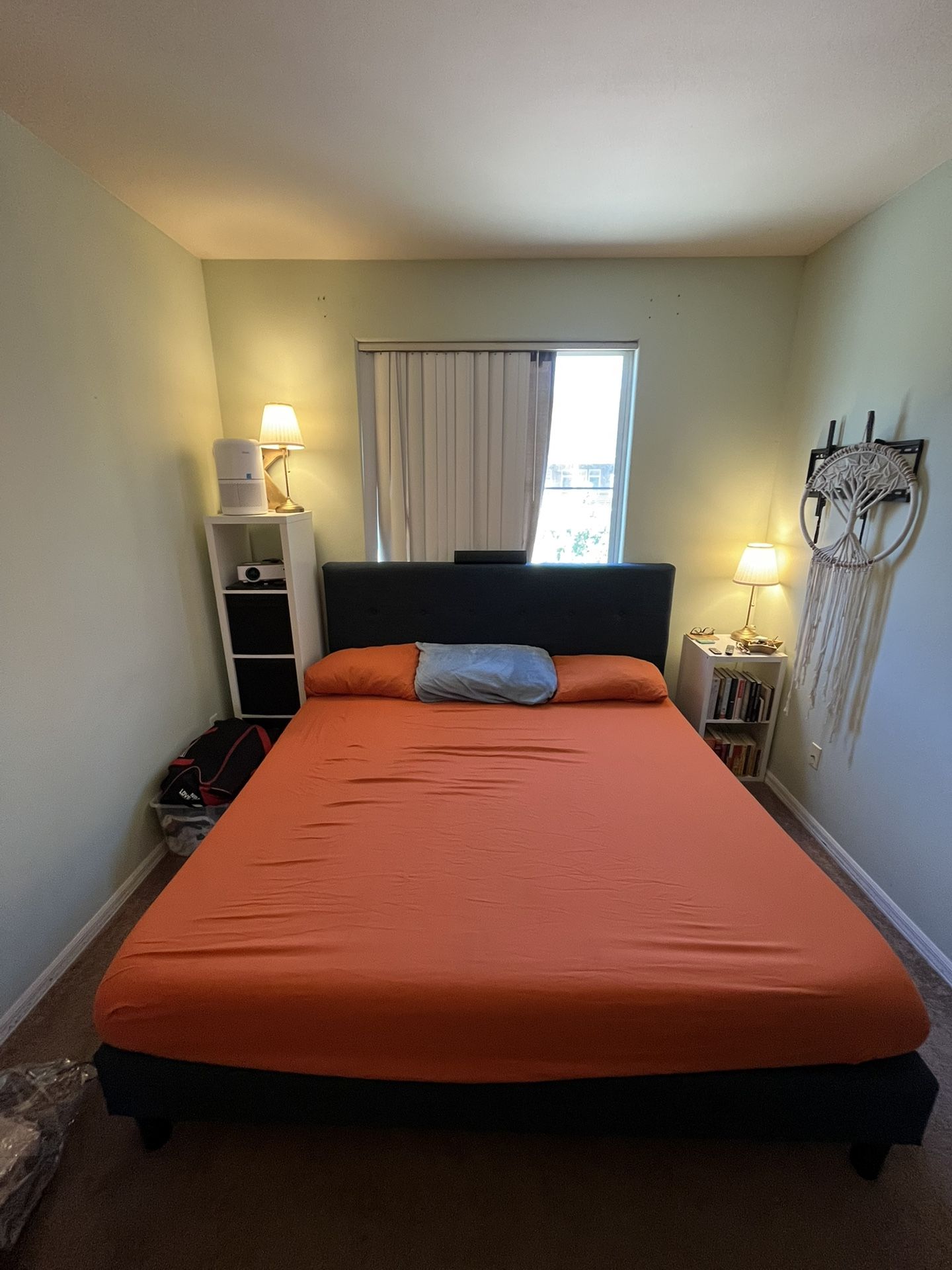 Bed Frame + King Mattress