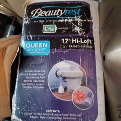 BEAUTY REST#17"HI-LOFT  AIR  BED