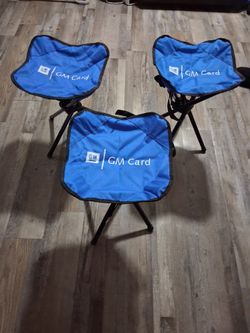 3 pop out chairs