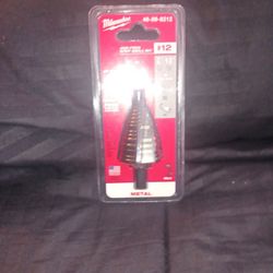 Milwakee Jam Free Step Drill Bit.
