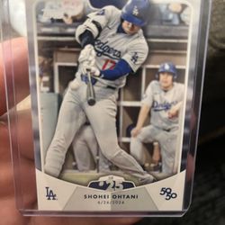 Shohei Ohtani 50/50 Card HR 25