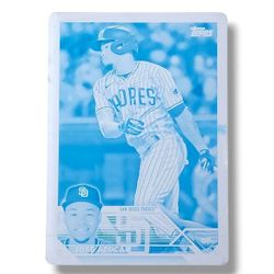 2023 Topps Update #US81 Jose Azcor Cyan Printing Plate 1/1 Padres RARE
