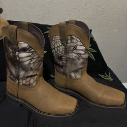 Justin Steel Toe Work Boots 