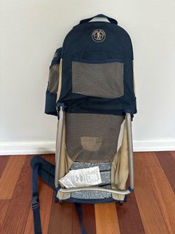 Cross Roads Child Carrier Backpack Hiking Backpack Carrier Blue/Tan
