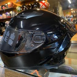 Black New Dot Motorcycle Helmet Dual Visor $120