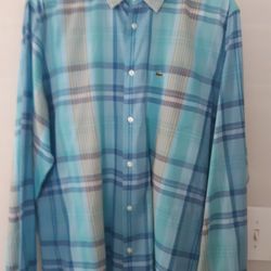 AUTHENTIC Lacoste Shirt, Design In France, In Like New Condition