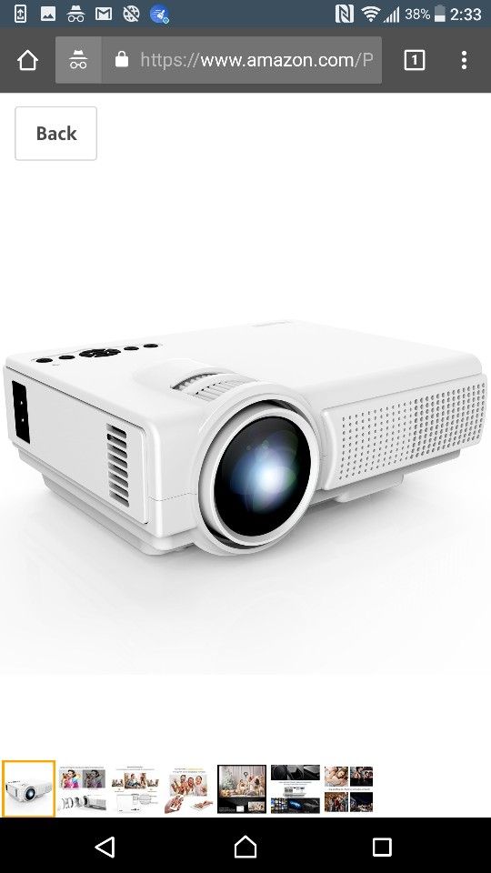 Projector, TENKER Q5 Mini Projector
