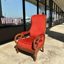 Gorgeous Vintage Red Armchair