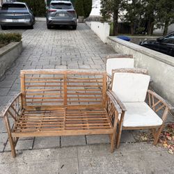 Free Savafieh Outdoor Set. Needs Love, But Sturdy. 