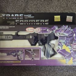 Vintage Hasbro The TransFormers Evil Decepticon Shockwave G1
