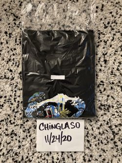 Bleached Goods Versace Voltage World Tour Tshirt Size XXL