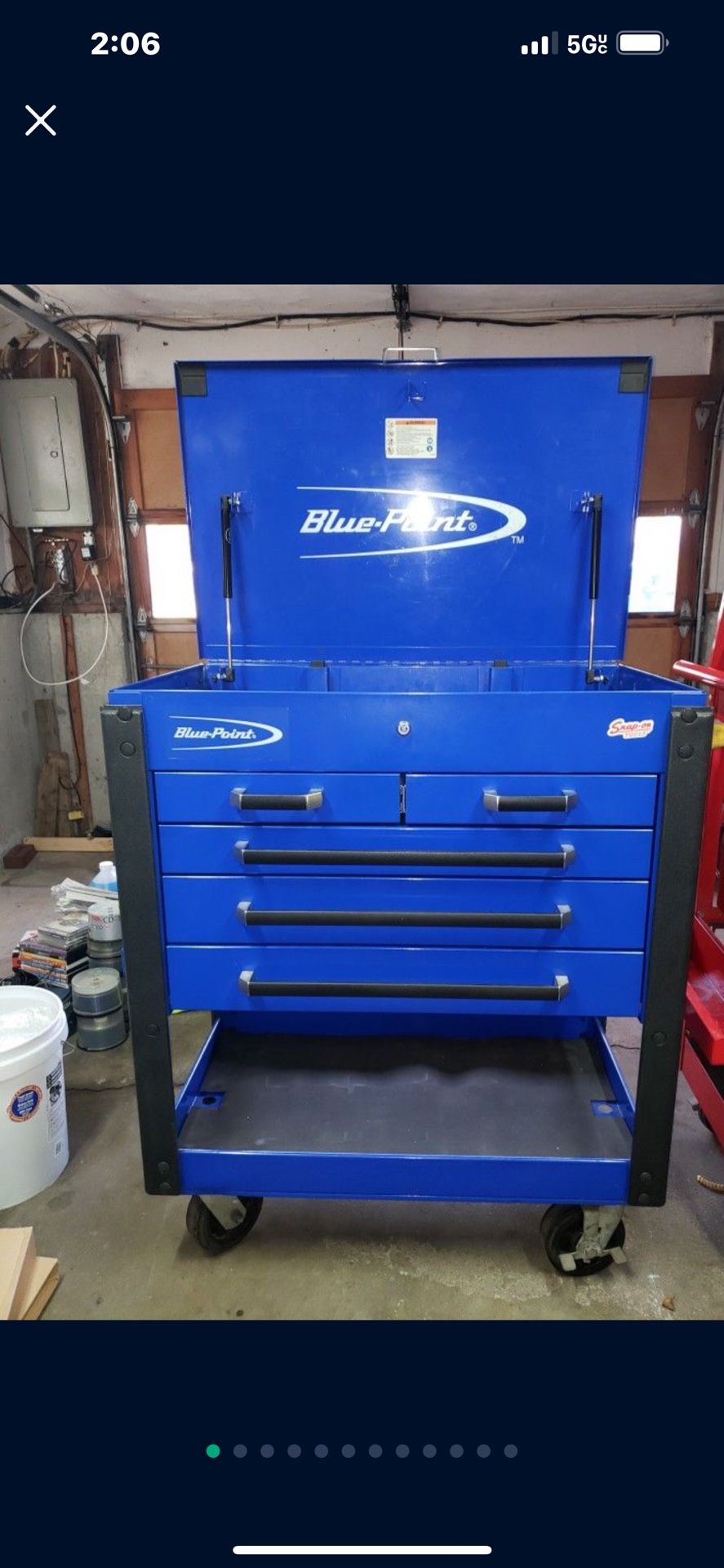 Tool Box/Roll Cart Blue-Point