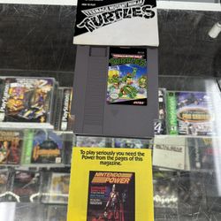 Teenage Mutant Ninja Turtles With Manual $35 Gamehogs 11am-7pm