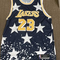 Lebron James Laker Independence Day Jersey