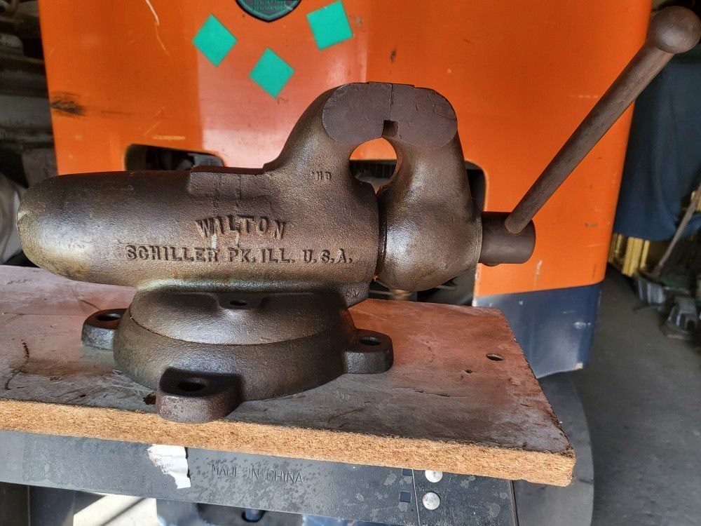 4" Wilton Bench Vise Bullet Vice 12-31-1962 HD 9400