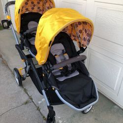 Brand NEW Double Stroller Contour Girl Boy/ Doble Carillas NUEVAS Niño Niña