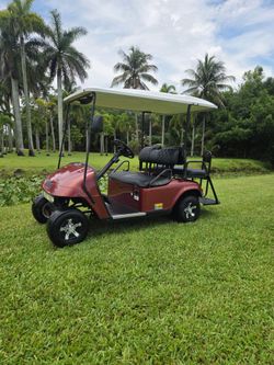 Ezgo Txt Golf Cart Brand New Batteries Runs and drives great battery Charger Included