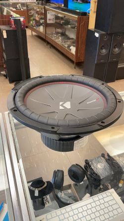 Kicker 1000 Watt Max 500 Watt RMS Power 2 OHM Dual Voice Coils With 2 OHM Impedance