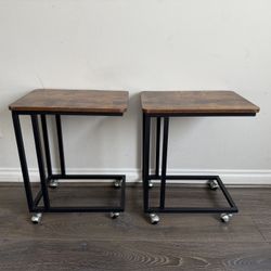 Rustic Brown End Table 