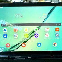 Samsung Galaxy Tab S4, Cellular and WI-FI. Model SM-T837T. Memory Storage Capacity 64 GB, RAM 4 GB, Screen Size 10.5 Inches, Display Resolution Maximu