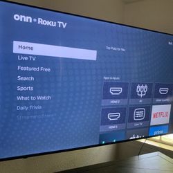 75” ROKU WITH WALL MOUNT 