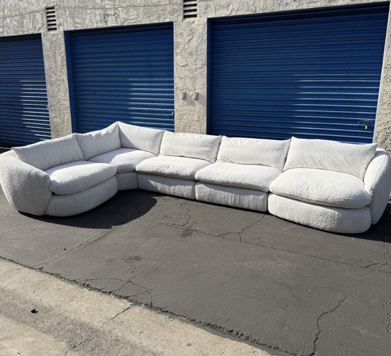 Holley 5-Piece Modular Fabric Sectional – Brand New w/ Tags