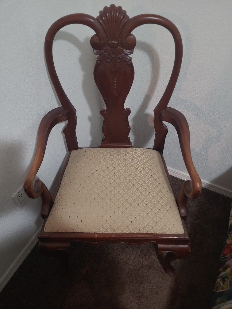 Antique Solid Wood Chair