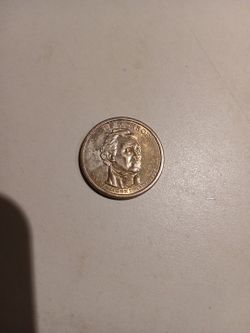 James Manroe $1 gold Coin (Misprint)