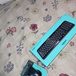 Logitech Wireless Mouse & Keyboard Set