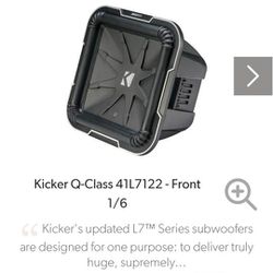 Kicker Q Series 12inch 41l7122 