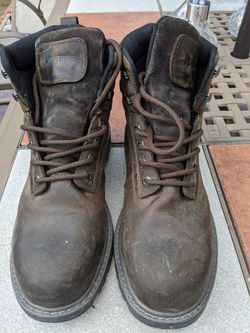 Wolverine steel toe work boots