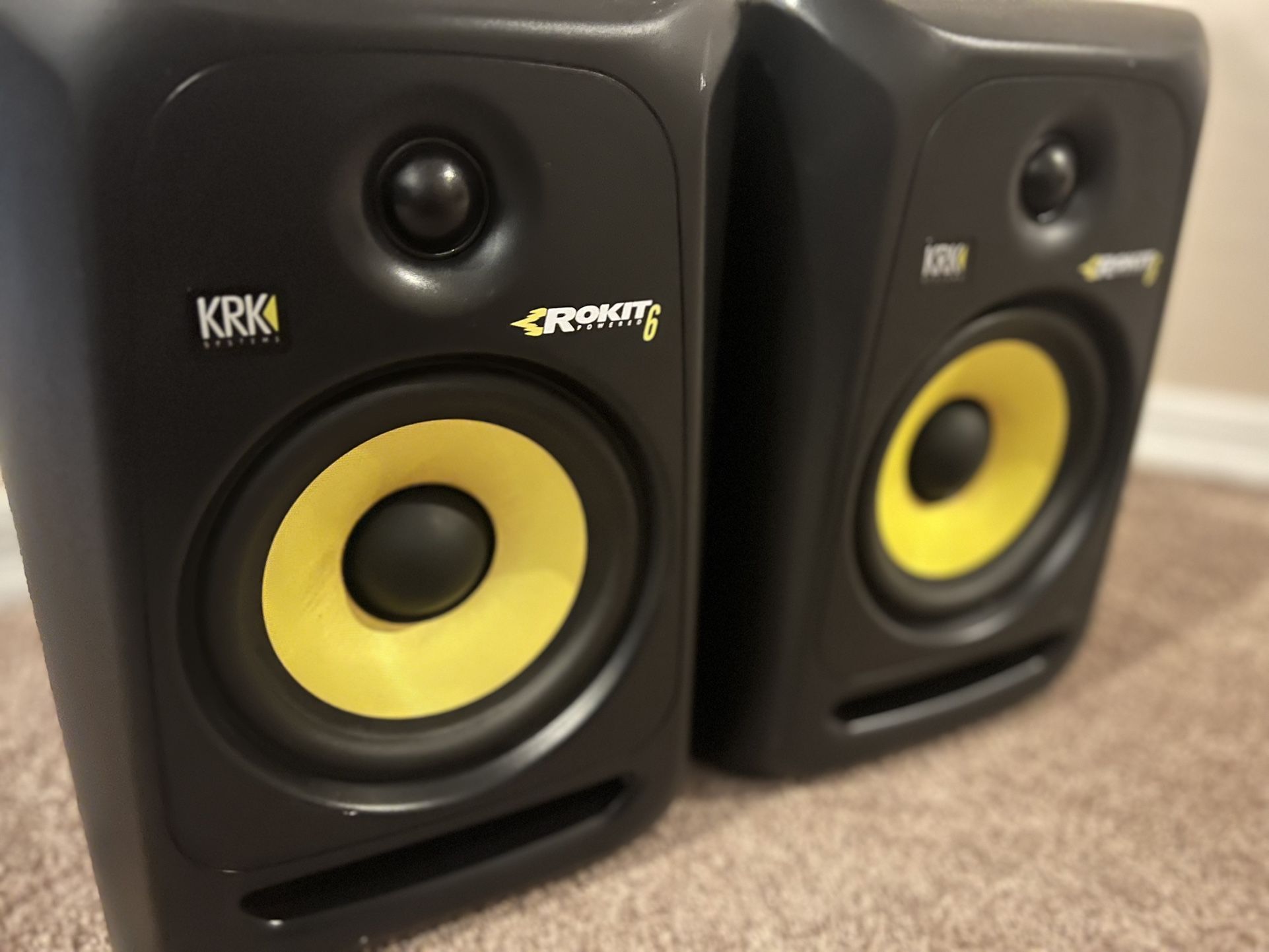 Krk Rokit 6 Active Studio Monitor Speakers