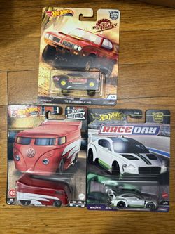 Hot Wheels Premium Lot Of 3