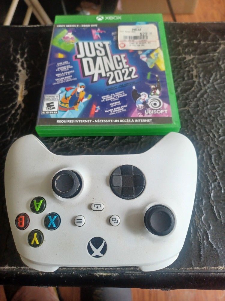 XBOX SERIES X CONTROLLER NEW AND PRE-OWNED JUST DANCE GAME $65 FINAL PRICE SAME DAY SHIPPING