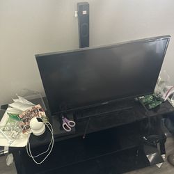 Tv Stand With Built In Tv Hanger 