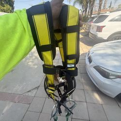 MSA harness. With Pelican Hooks 