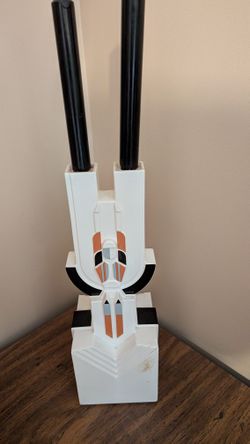 ART DECO GOLDSCHEIDER candlestick vase bauhaus Made In AUSTRIA