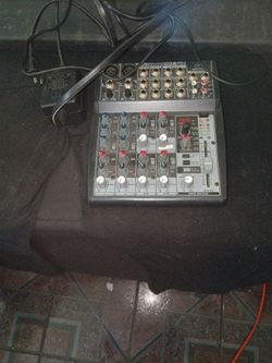 6 channel audio mixer behringer