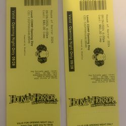 House Of Horror Tickets 