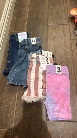 Girls skirts and shorts