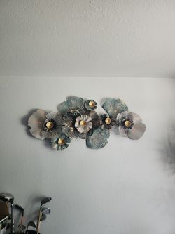 Metal wall art