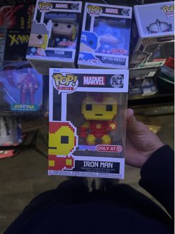 Funko Pop! 8-Bit Marvel Iron Man #1429 Target Exclusive Vinyl Bobblehead