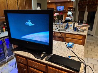 HP tv & panasonic blue ray player