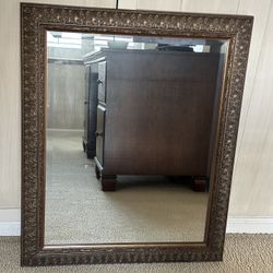 Antique Bronzed Mirror