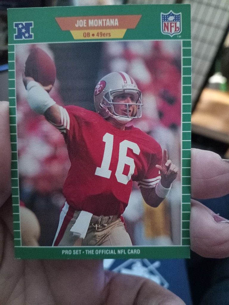 Joe Montana 381 Card