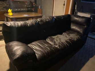 Free garage couch