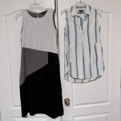 For Cynthia Cotton Dress  And Shirt  